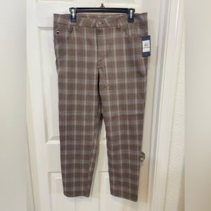 Nwt Tommy Hilfiger plaid pants, Size 14